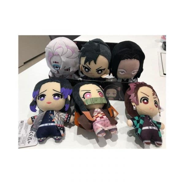 Set Peluches Banpresto Kimetsu No Yaiba Demon Slayer 9 Unida