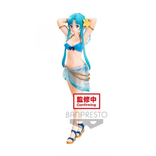 Banpresto Figura Swimsuit Asuna Jewelry Materials Sword Art Online 22C
