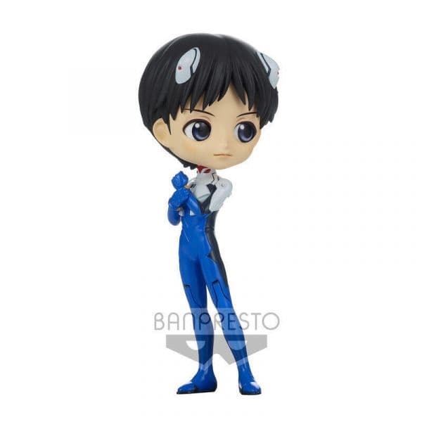 Banpresto Figura Shinji Ikari Plugsuit Style New Theatrical Edition Evangelion Q Posket Ver.a 14cm