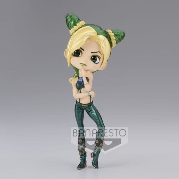Banpresto Figura Jolyne Cujoh Ver.b Jojos Bizarre Adventure Stone Ocean Q Posket 14cm