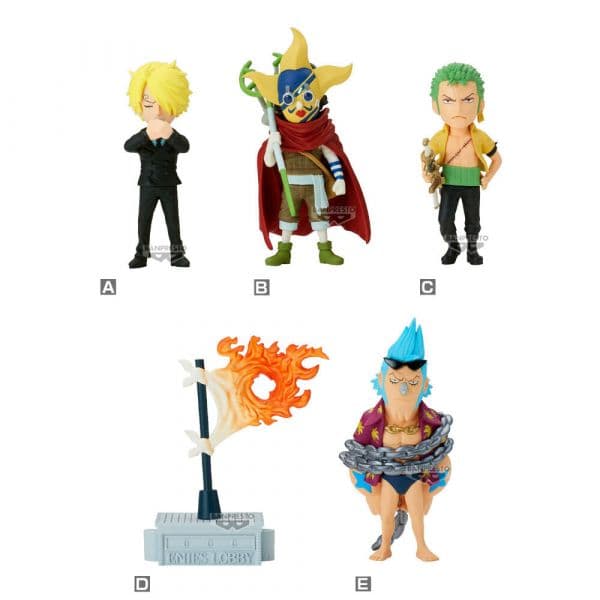 Banpresto: One Piece - Enies Lobby 02 - 7cm