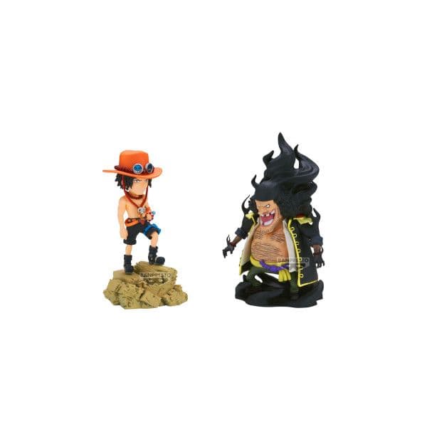 Banpresto One Piece - Portgas D. Ace Vs Marshall D. Teach 8cm