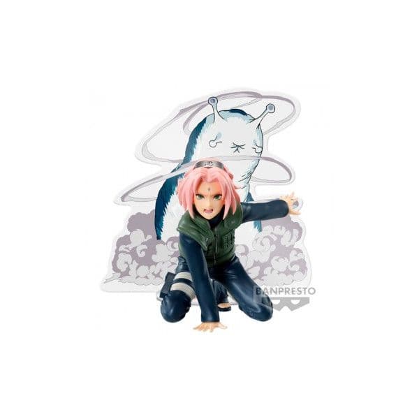 Banpresto Figura Sakura Haruno Painel Óculos Naruto Shippuden 9cm