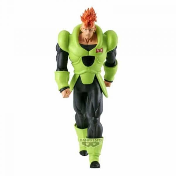 BANPRESTO Figura Android 16 Solid Edge Works Dragon Ball Z 20cm