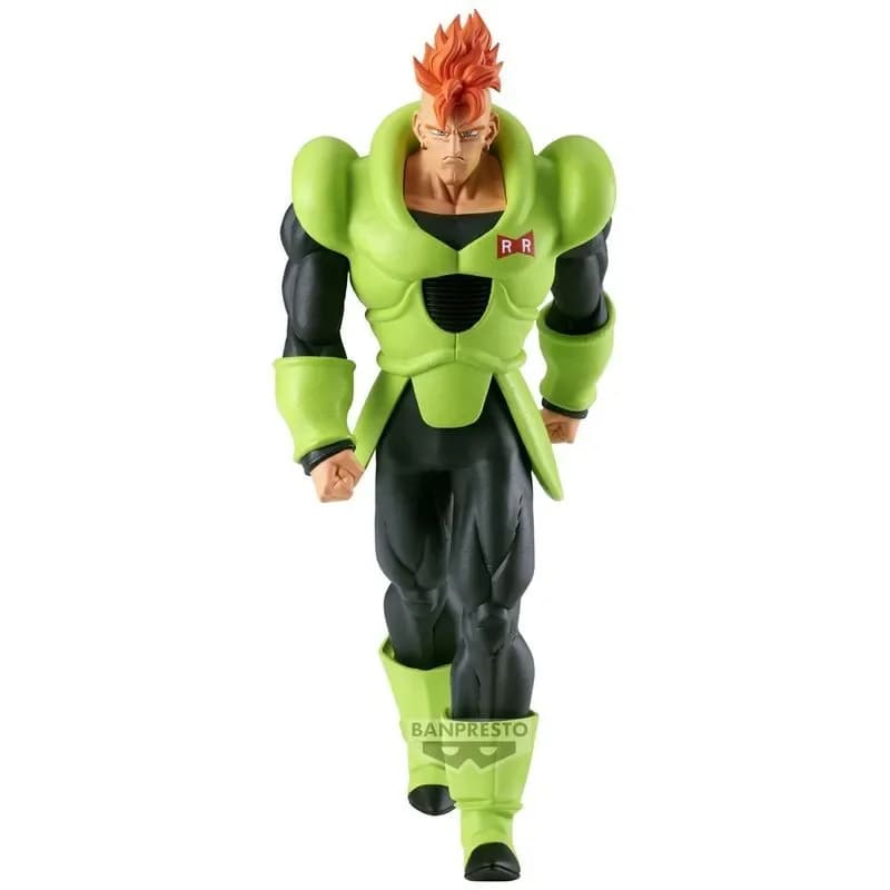 BANPRESTO Figura Android 16 Solid Edge Works Dragon Ball Z 20cm