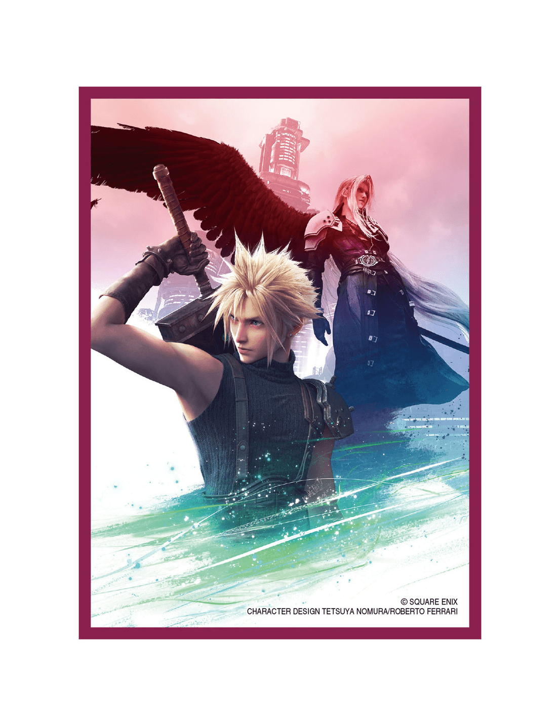 Final Fantasy TCG Supplies Sleeves FFVIIR INTERGRADE (100)