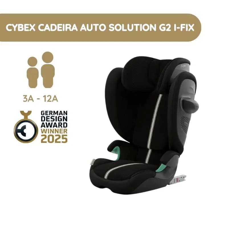Cybex Solution G2 Plus (100-150cm) Moon Black
