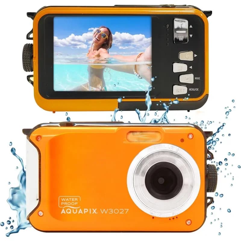 Easypix Aquapix W3027 Wave Laranja Submersível