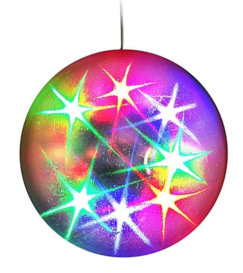 Bola de Efeitos 3D Estrelas 10cm