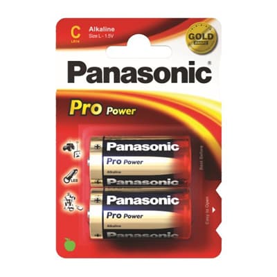 Pilha 1,5V LR14 Alcalina ProPower (Blister 2)