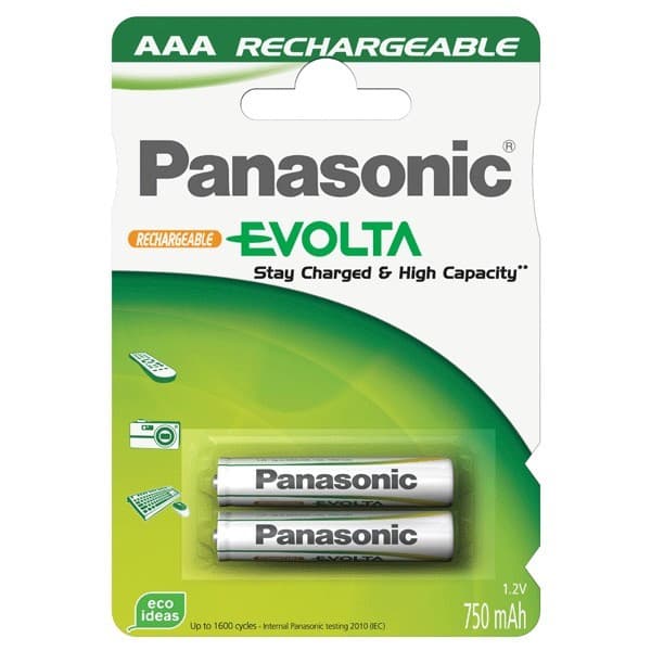 Pilha Recarregável R03 750mAh DECT (Blister 2)