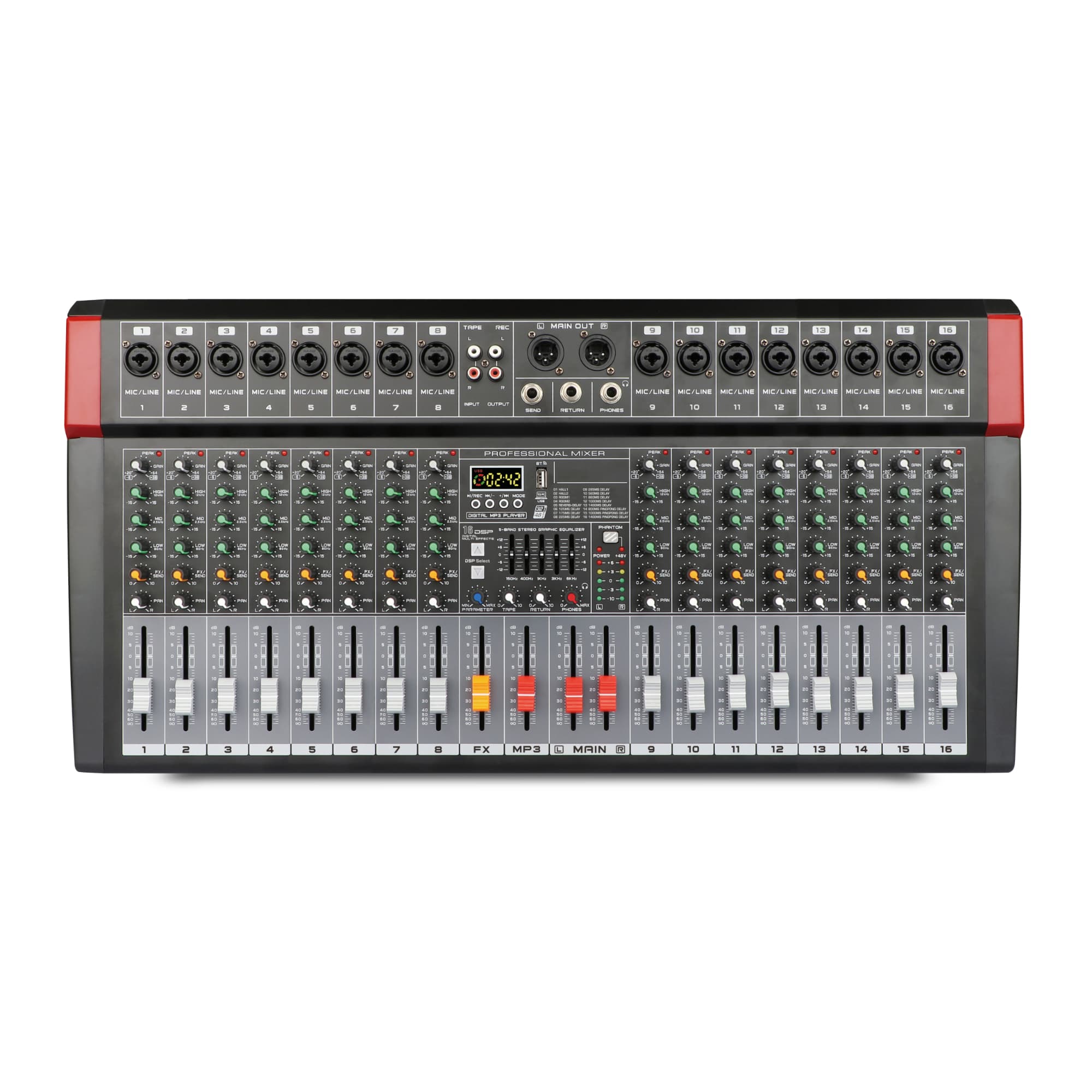 Mesa Mistura 18 Canais DSP c/ USB