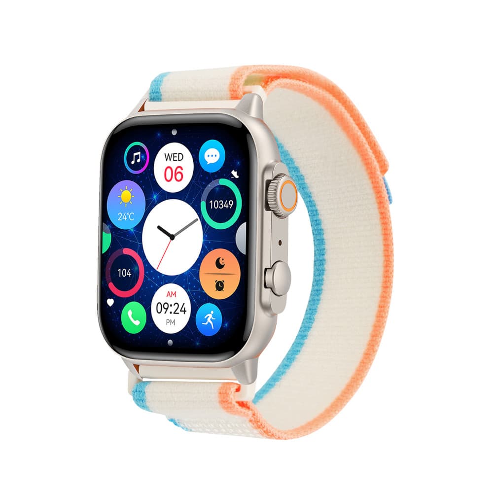 Smartwatch AMOLED Always On IP68 – T-FIT 430 A – Prateado