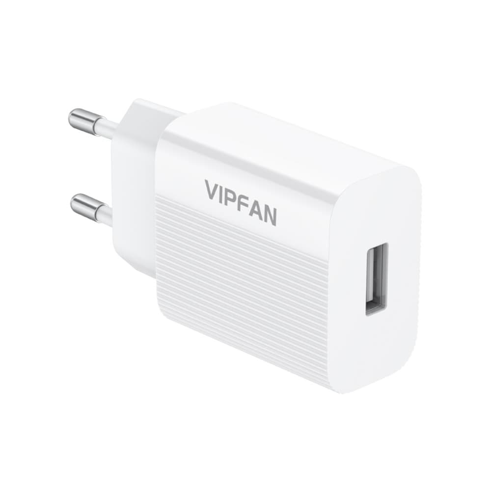 Alimentador AC230V/DC5V 12W 2.4A USB (2,4A máx) – Branco