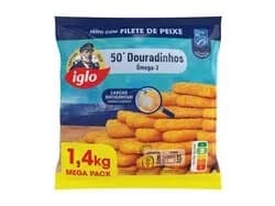 douradinhos iglo peixe com ómega-3 50un 1400g