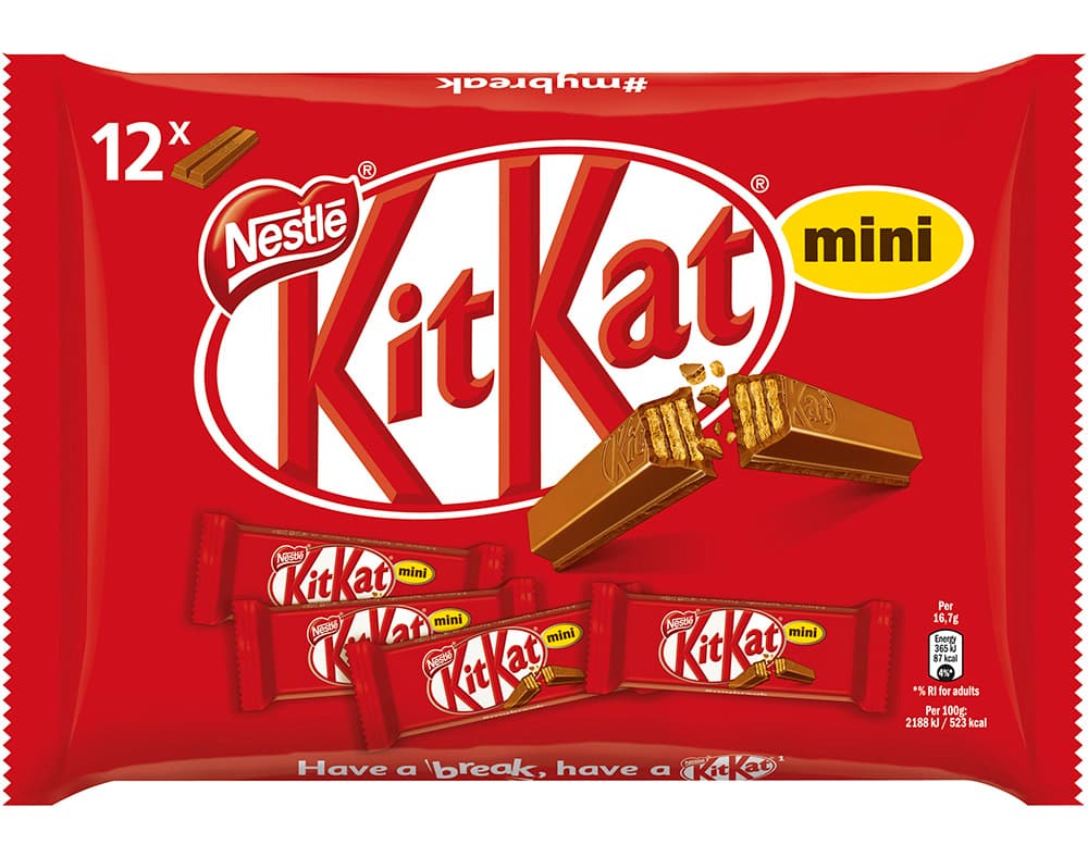 SNACK DE CHOCOLATE KIT KAT MINI 200 G