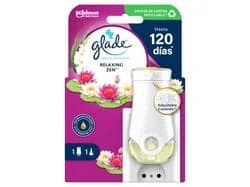 ambientador glade eléctrico aparelho relaxing zen 20ml