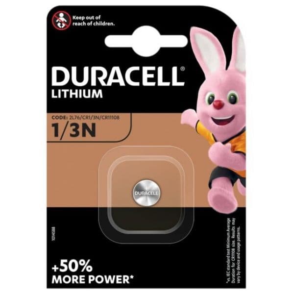 Duracell Pilha de Lítio CR1/3N 3.0V 1 Un.