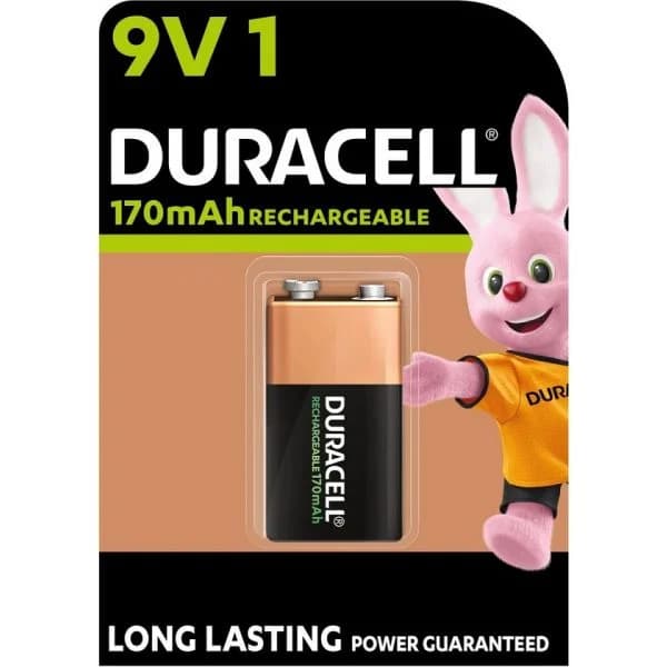 Duracell Pilha Recarregável Ultra 9v 170mAh