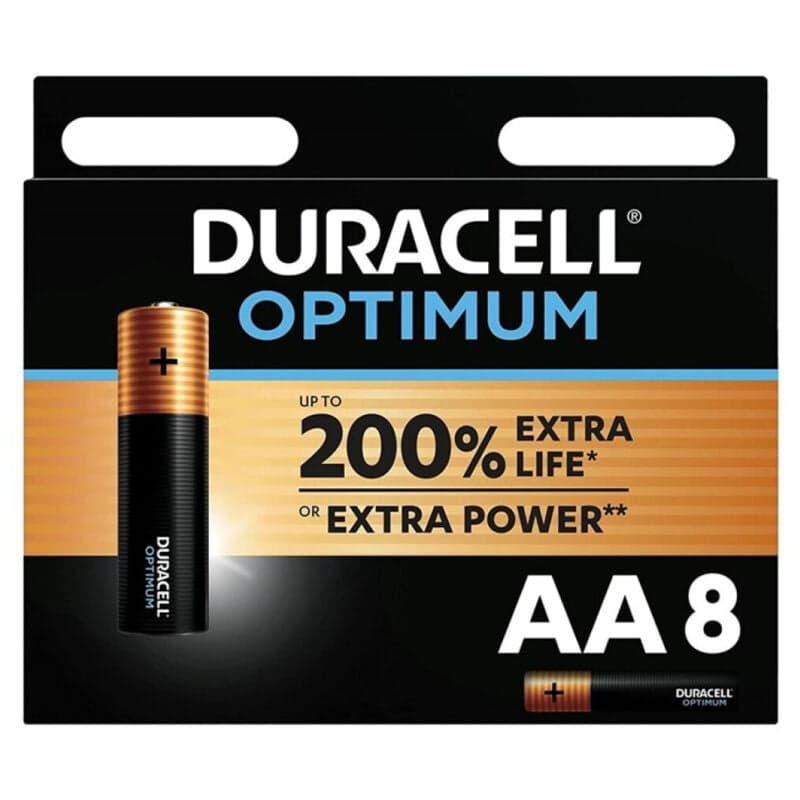 Duracell Optimum Aa Lr06 Pack 8
