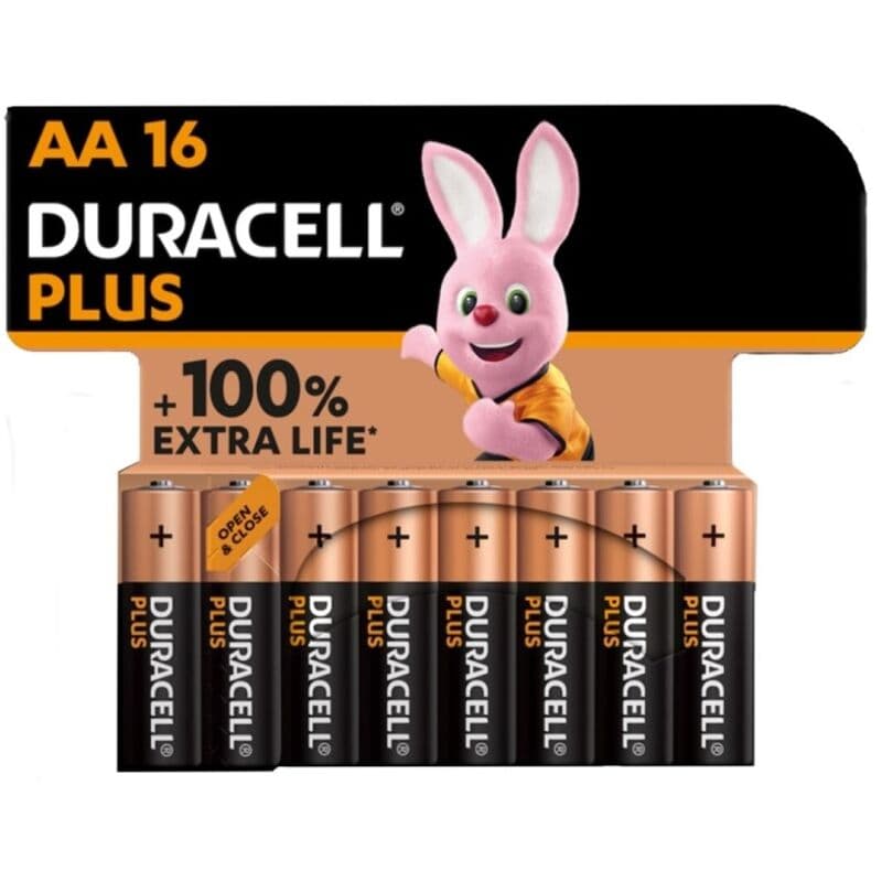 Duracell Plus Power AA 16 Unidades