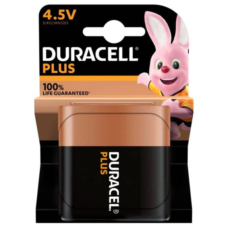 Duracell Plus Power 100 3LR12 4,5V Alcalina Preto
