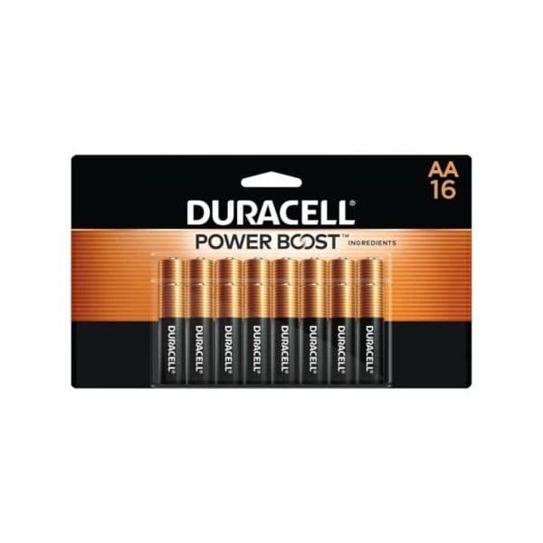 Duracell Pilhas Alcalinas Plus Power Boost AA 16 Unidades
