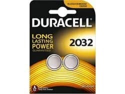 conjunto de 2 pilhas botão duracell 2032