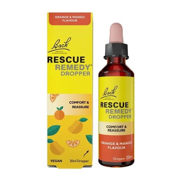 Floral de Bach Rescue Remedy Gotas Laranja/Manga 20 mL
