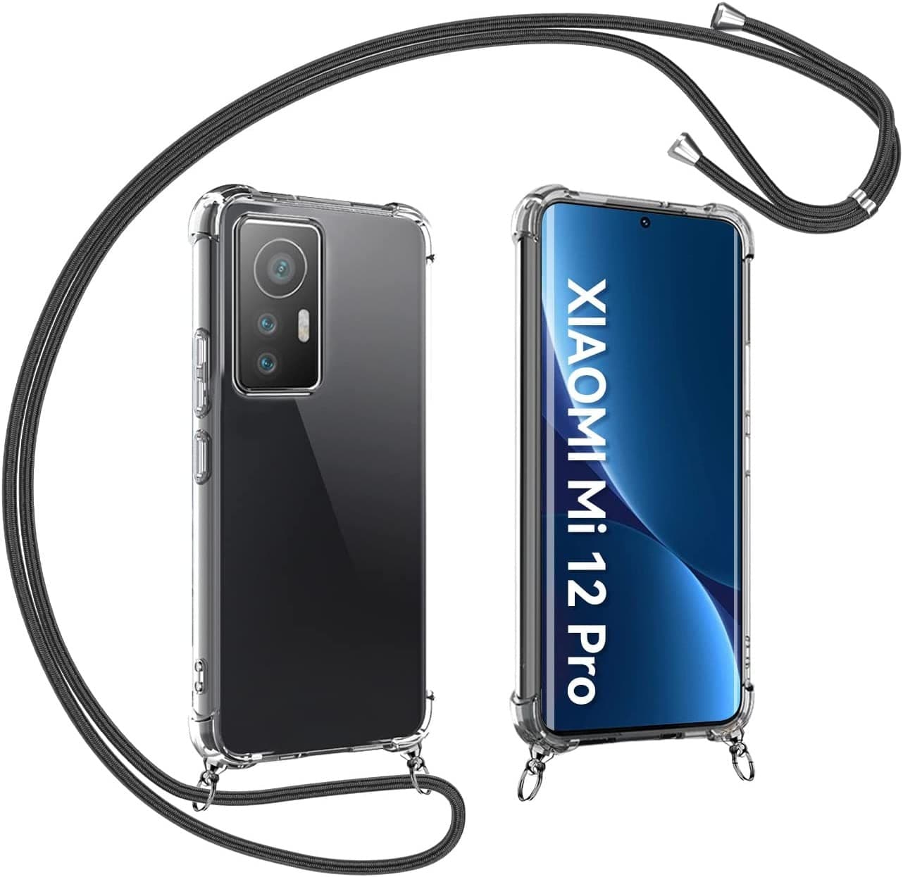 Capa Silicone Transparente Xiaomi Mi 12 Pro