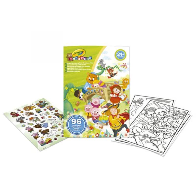 Crayola - Livro para Colorir Contos Clássicos Mini Kids - MEGAONLINE