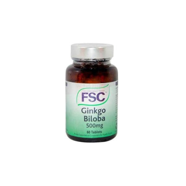 FSC Ginkgo Biloba 500mg 30 Comprimidos