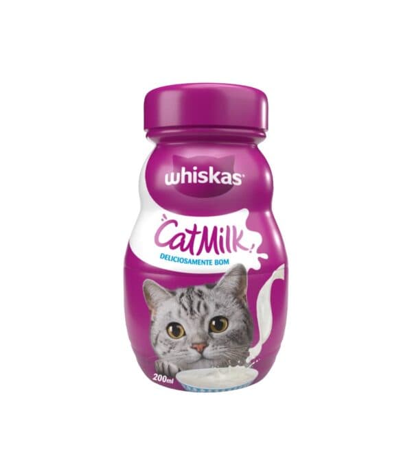 Whiskas Cat Milk Leite para Gatos Júnior 200ml 200ml - Campet