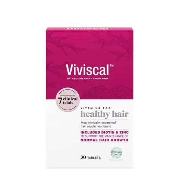 Viviscal Suplemento Alimentar Fortalecedor de Cabelo para Mulher 30 Unidades
