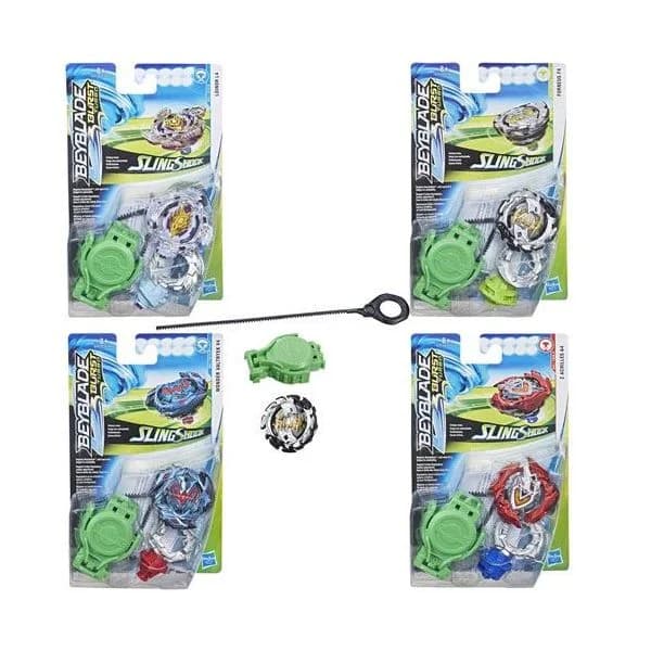 Hasbro Beyblade Pião e Lançador SlingShock Starter Pack Aleatório