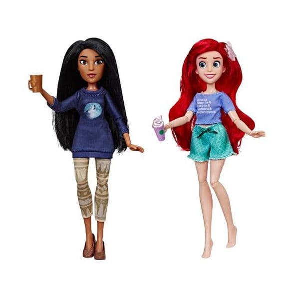 Princesas Disney - Pocahontas e Ariel - Pack Princesas Casual
