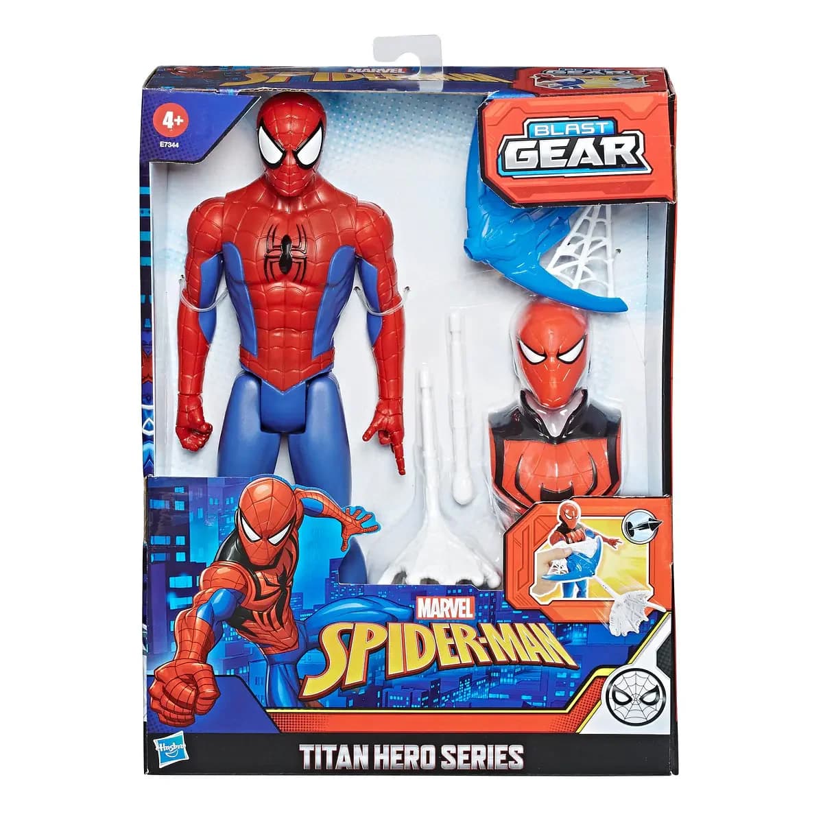 Figura Blast Gear - Spider-Man com Acessórios