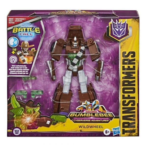 Hasbro Cyberverse Battle Call Wildwheel - E8227-3