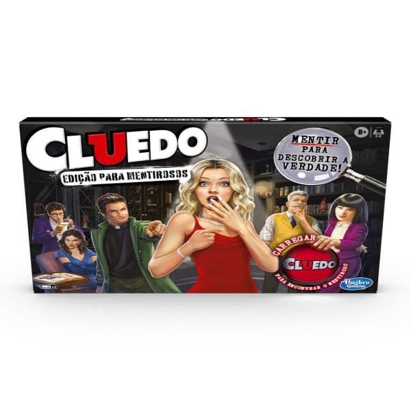 Hasbro Jogo Tabuleiro Cluedo Mentiroso