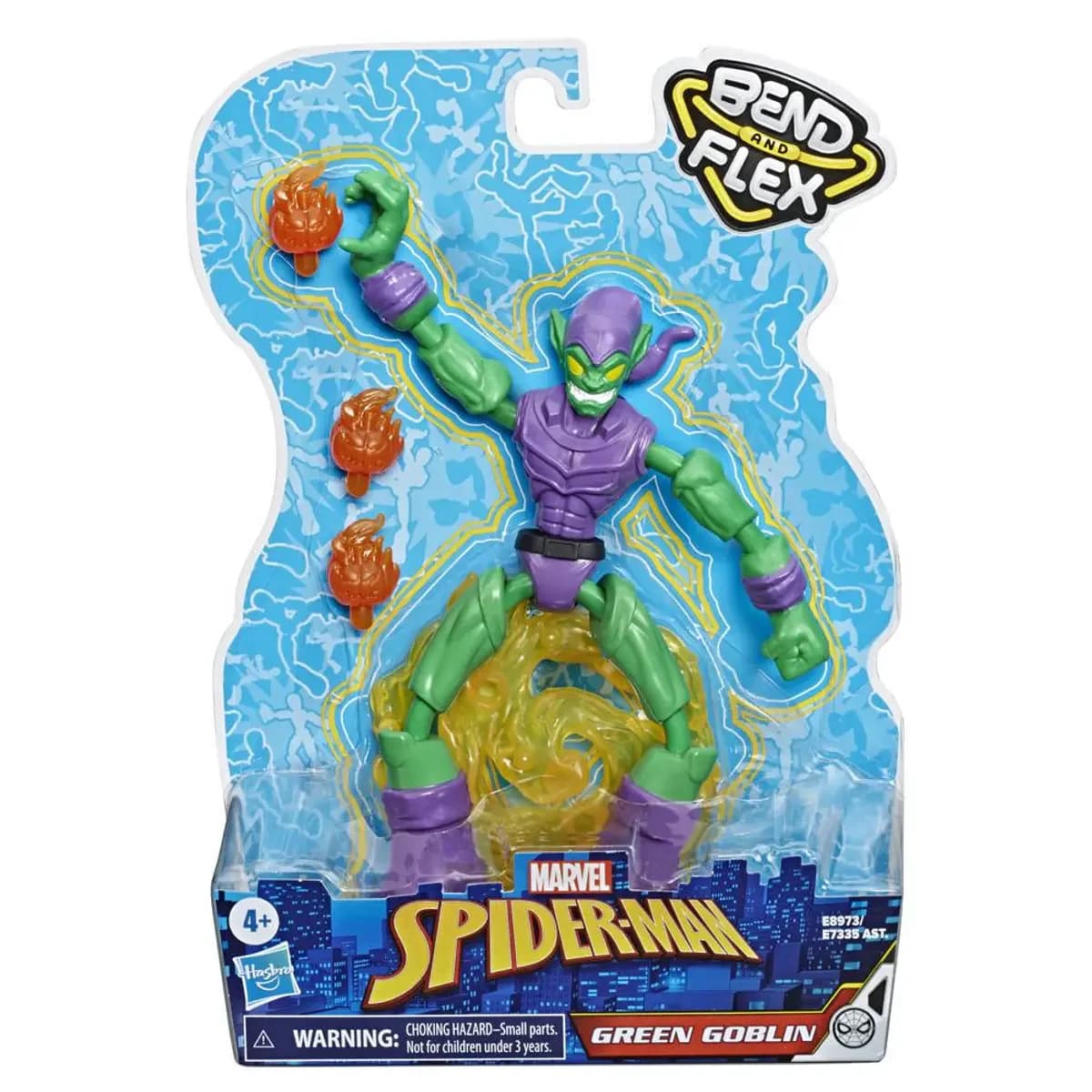 Spider-Man Figuras Bend And Flex - Green Goblin 4+