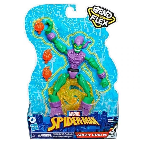 Spider-Man Figuras Bend And Flex - Green Goblin 4+