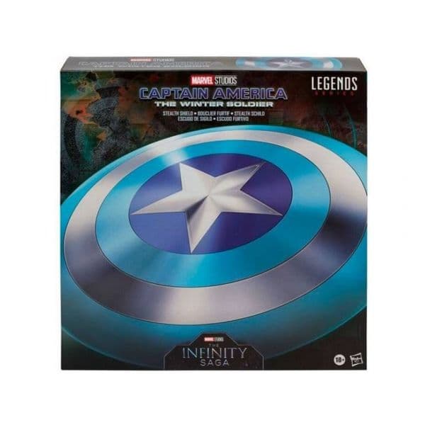 Hasbro Réplica Marvel Classic Escudo Furtivo Capitão América: O Soldado de Inverno