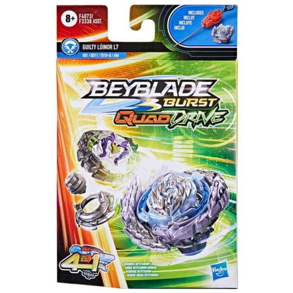 Hasbro Beyblade Burst Quaddrive Guilty Luinor L7 F4073/F3338