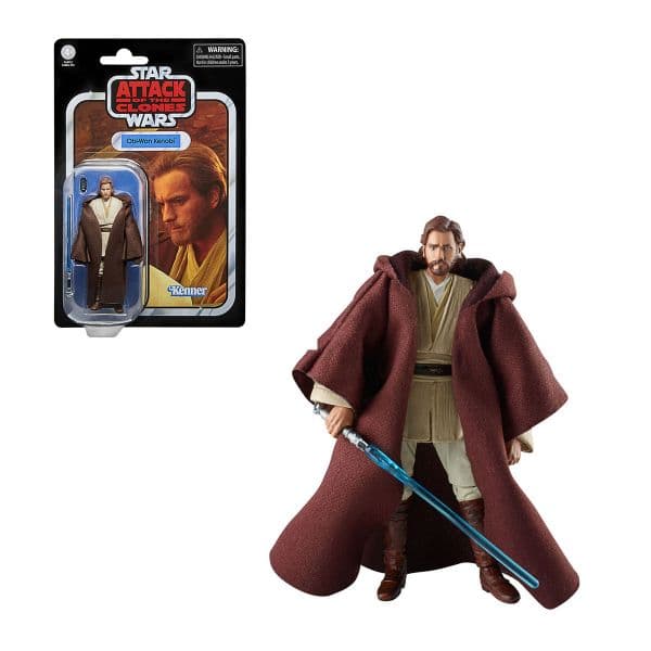 Hasbro Figura Star Wars Attack of the Clones - Obi-Wan Kenobi
