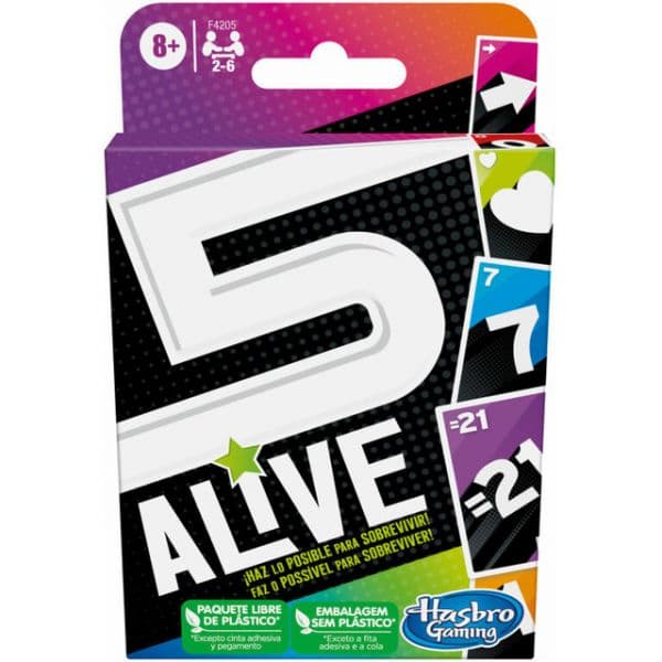 Hasbro Jogo de Cartas 5 Alive