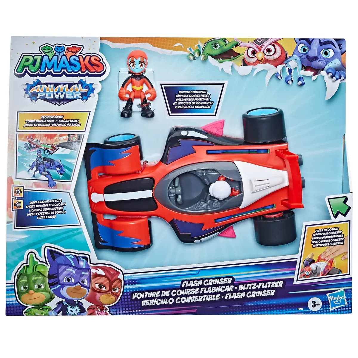 Hasbro PJ Masks Animal Power Flash Cruiser Hasbro - F52068