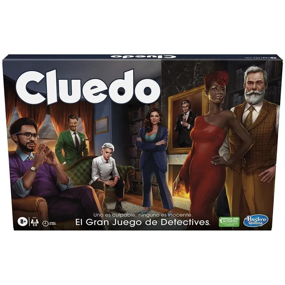 Hasbro Gaming Jogo de Mesa Cluedo Refresh