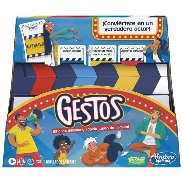 Hasbro Jogo de Tabuleiro Gestos Espanhol Refresh