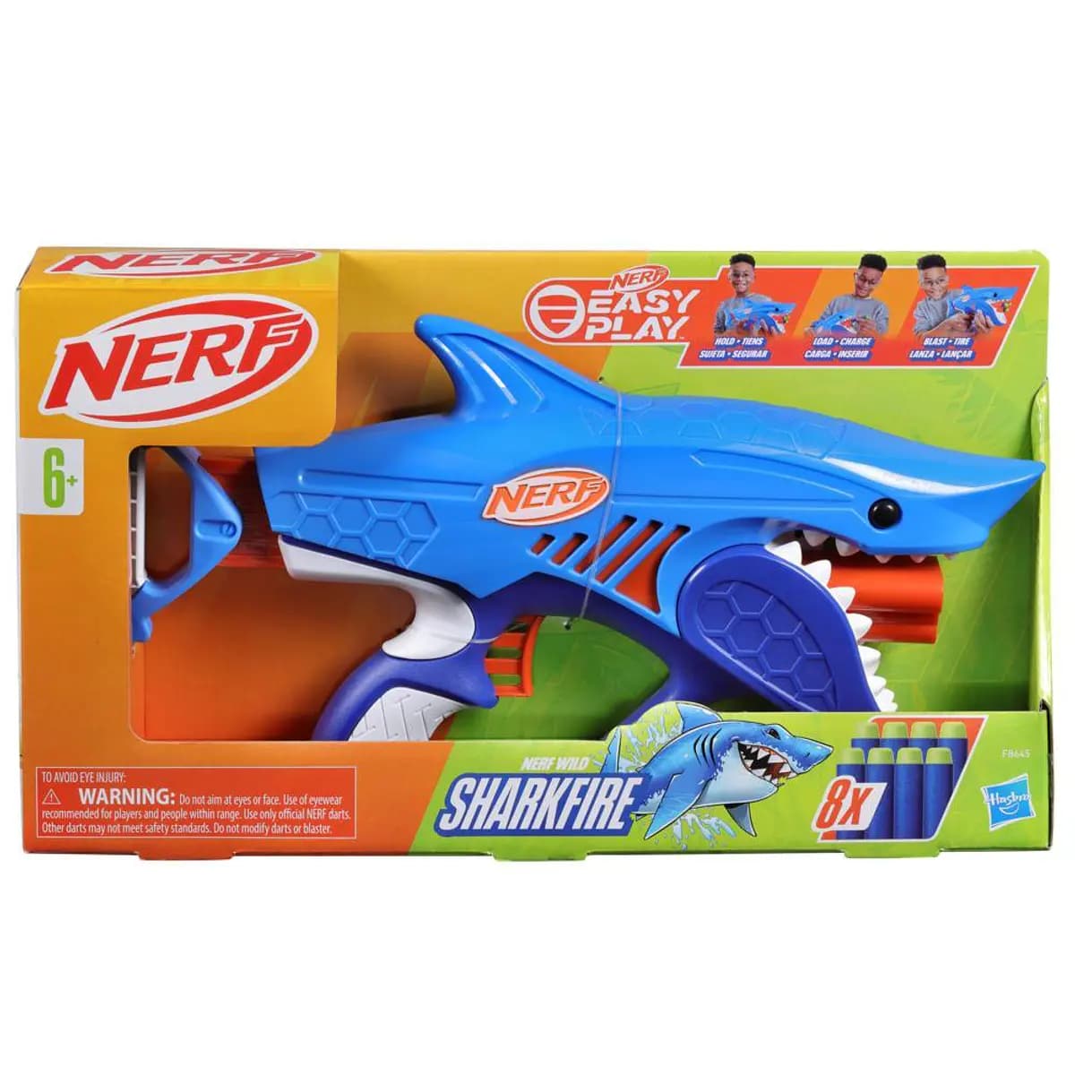 Nerf Elite Junior Wild Sharkfire Hasbro