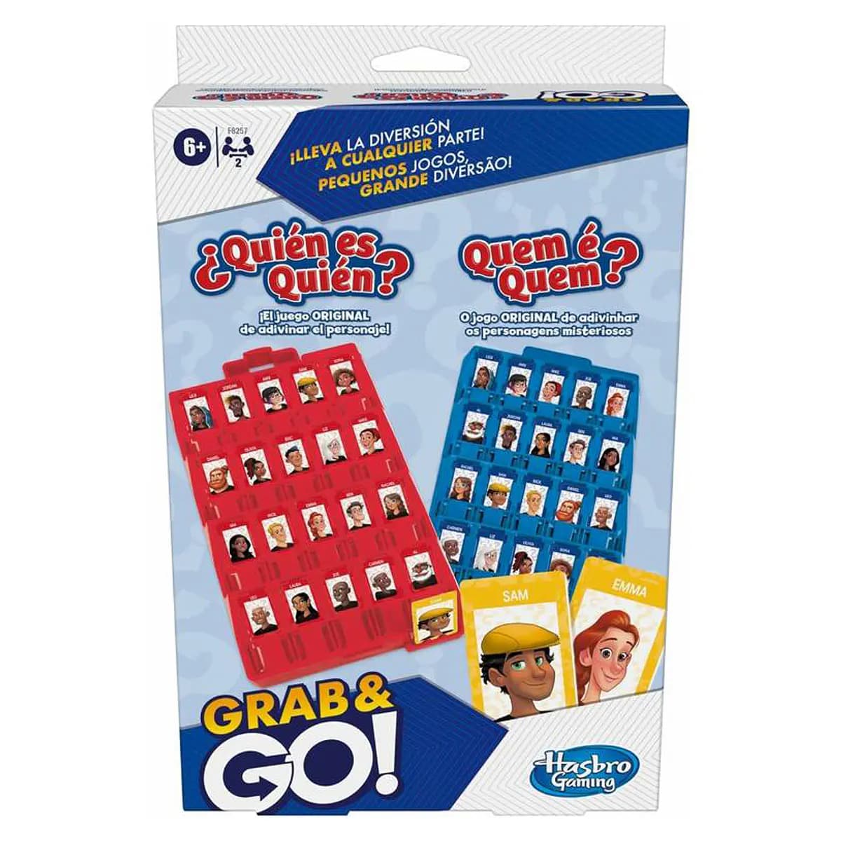 Hasbro Jogo de Viagem Quem é Quem? Grab & Go